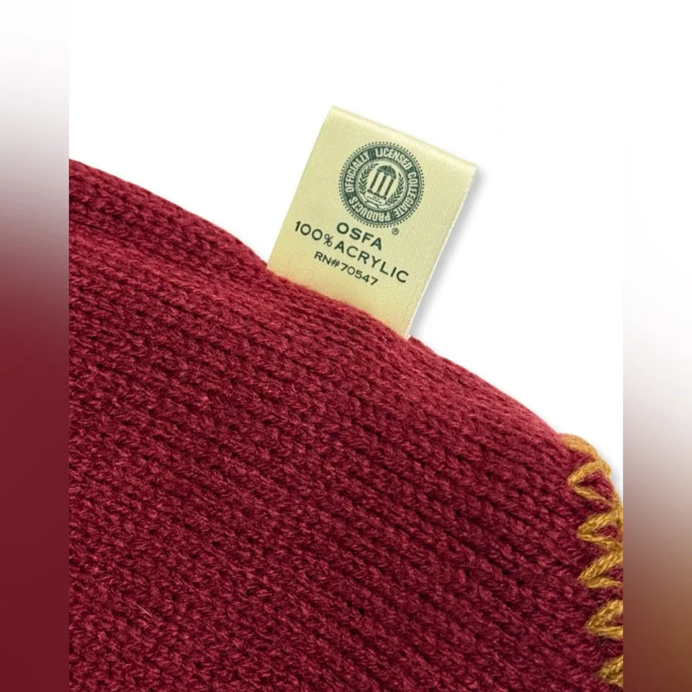 Boston College Eagles Knit Earflap Beanie OSFA Pom Hat - Picture 5 of 7